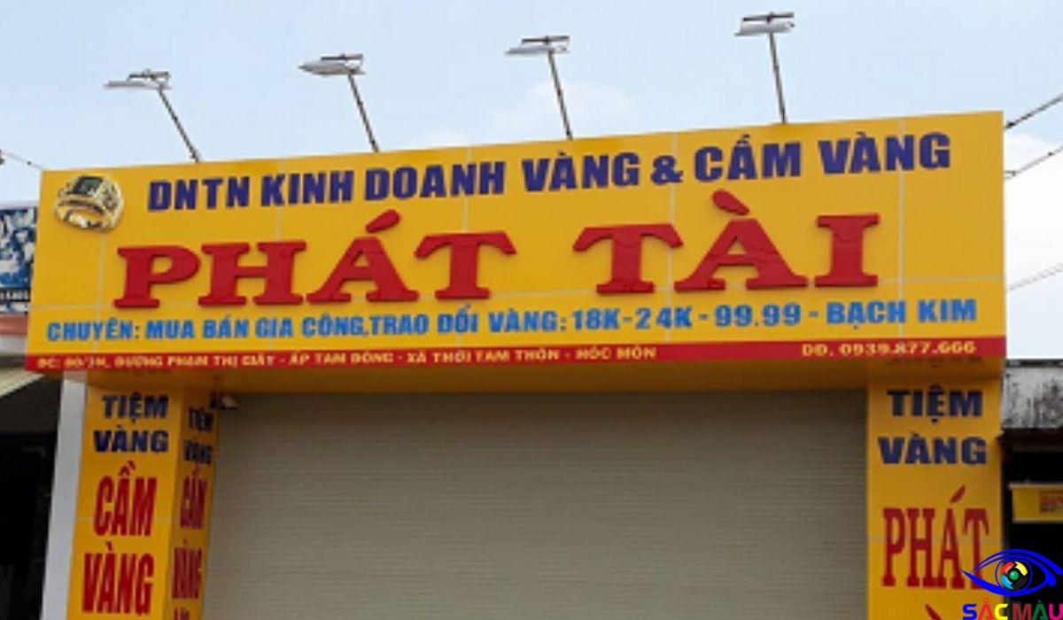 Biển Hiệu Hệ Thống Cầm Đồ