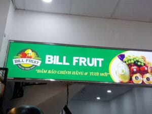 Biển Hệ Thống Đại Lý Bill Fruit